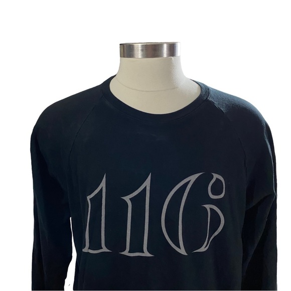 116 x Ugmonk Reach Records Black Sweatshirt Sz XL Christian Hip Hop Romans 1:16 - Picture 5 of 12